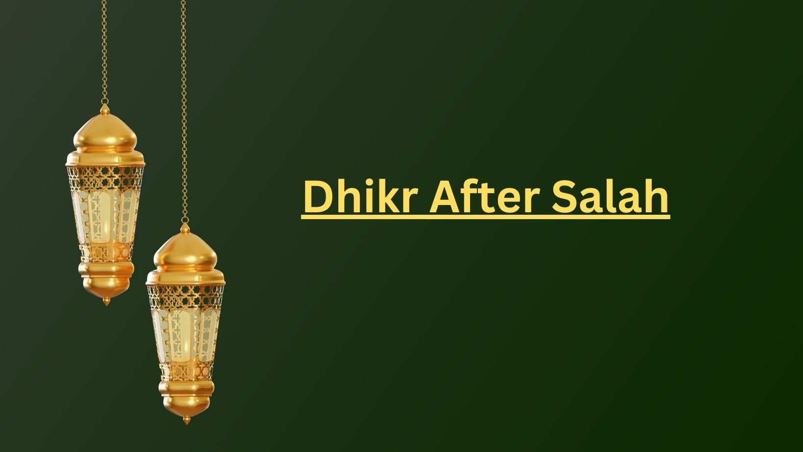 Dhikr After Salah: The Ultimate Guide to Post-Prayer Dhikr